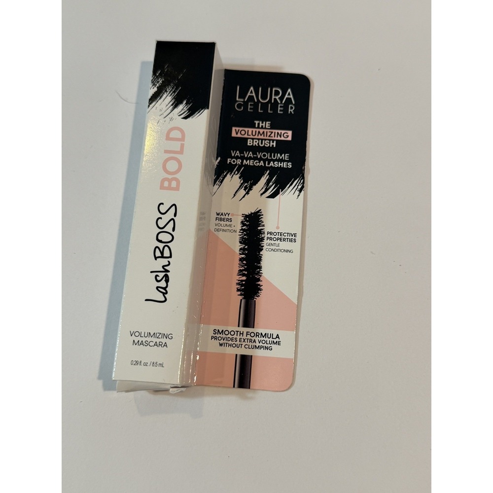 Laura Geller Lash Boss Bold The Volumizing Brush Black Mascara And Primer